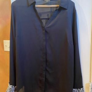 Worthington Black Woman’s Top Sz Large